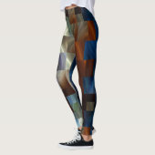 Metalen vierkanten leggings (Links)