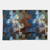 Metalen vierkanten theedoek (Horizontaal)