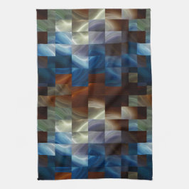 Metalen vierkanten theedoek