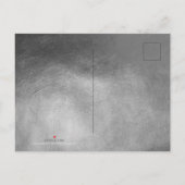 Metalen Vietnamese Chinese Ox Lunar Year 2021-kaar Aankondigingskaart (Achterkant)