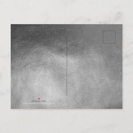 Metalen Vietnamese Chinese Ox Lunar Year 2021-kaar Aankondigingskaart (Achterkant)