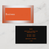 Metalen Visitekaartje (Voorkant / Achterkant)