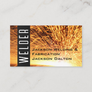 Metalen Visitekaartje voor fabricage en lassen