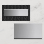 Metalen Visitekaartjes (Voorkant / Achterkant)