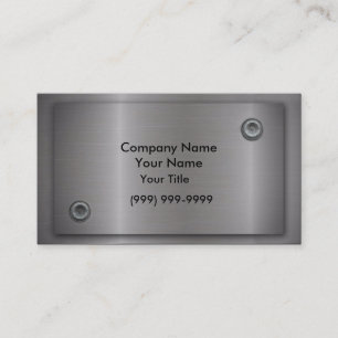 Metalen Visitekaartjes