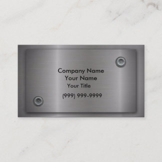 Metalen Visitekaartjes