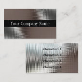 Metalen Visitekaartjes (Voorkant / Achterkant)