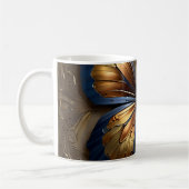 Metalen Vlinder Koffiemok (Links)
