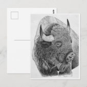 Metalen wandkunst briefkaart (Voorkant / Achterkant)