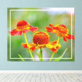 Metalen wandkunst canvas afdruk (Insitu (Houten vloer))