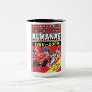 Metalen wandkunst Sport Almanak Mok