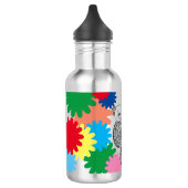 metalen waterfles (Links)