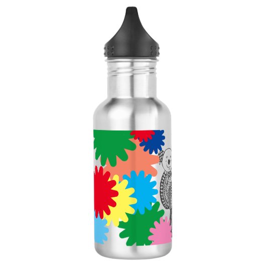 metalen waterfles waterfles  (Links)