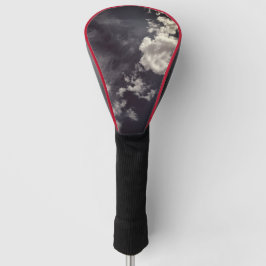 Metalen wolken golfheadcover