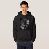 Metalen wolken hoodie (Voorkant volledig)