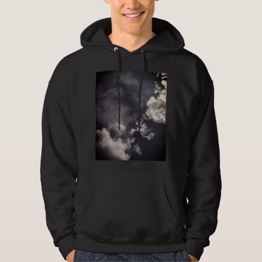 Metalen wolken hoodie (Voorkant)