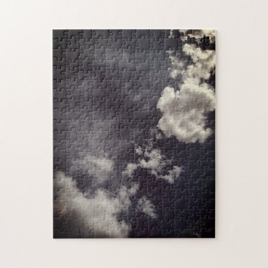 Metalen wolken legpuzzel (Verticaal)