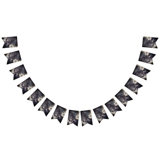 Metalen wolken vlaggetjes (Alle)