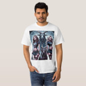 Metaleras junto a Satán T-shirt (Voorkant volledig)