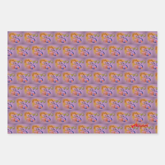 Metalfant Birthday Wrapping Paper Sheet Set 3 (Voorkant 2)