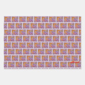 Metalfant Birthday Wrapping Paper Sheet Set 3 (Voorkant)