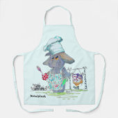 Metalfant Chef All Over Print Apron Schort (Voorkant)