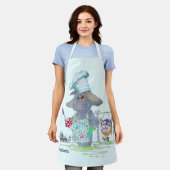 Metalfant Chef All Over Print Apron Schort (Gedragen)
