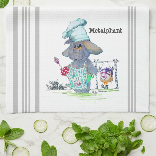 Metalfant Chef Kitchen Towel Theedoek (Gevouwen)