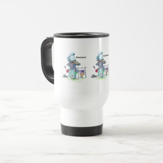 Metalfant Chef Travel Mug Reisbeker (Voorkant links)