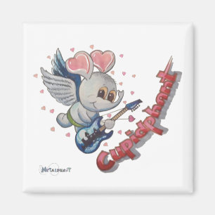 Metalfant Cupidphant Magnet