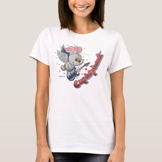 Metalfant Cupidphant Women's Basic T-Shirt (Voorkant)