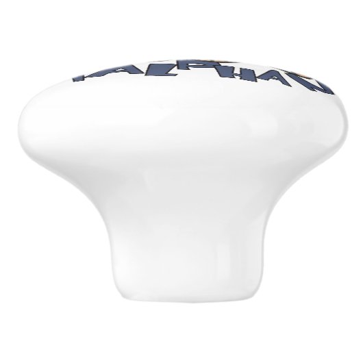 Metalfant Elephant Ceramic Knob. Keramische Knop (Zijkant)