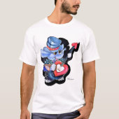 Metalfant Heart Guitar Adult (lichte kleuren) T-shirt (Voorkant)