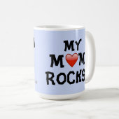 Metalfant Heart Guitar My Mam Rocks Mok (Voorkant rechts)