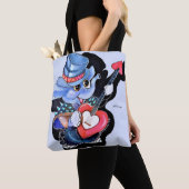 Metalfant Heart Guitar Tas of Cross-body Bag (Dichtbij)