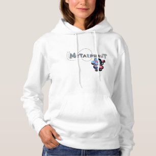 Metalfant Heart Guitar Women's Hoodie