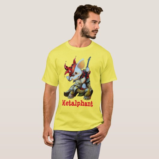 Metalfant Jester Adult T-Shirt (Voorkant volledig)