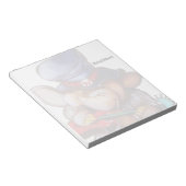 Metalfant met gitaarNotitieblok Notitieblok (Schuin)