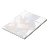 Metalfant met gitaarNotitieblok Notitieblok (Linkerzijde)