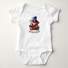 Metalfant met Guitar Baby Bodysuit