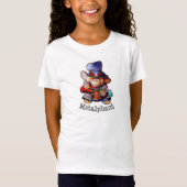 Metalfant met Guitar Girl's T-Shirt (Voorkant)