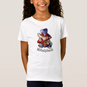 Metalfant met Guitar Girl's T-Shirt
