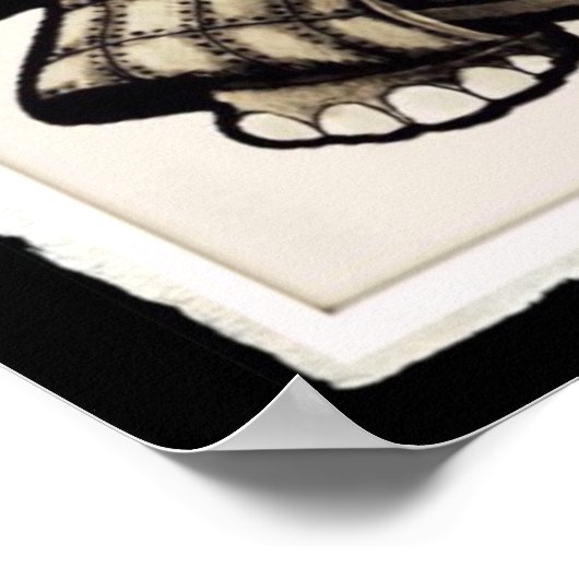 Metalfant Metaal Poster - diverse formaten en papi (Hoek)