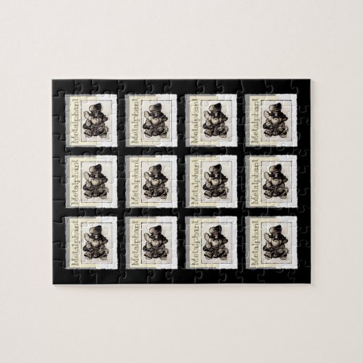 Metalfant Metaal Puzzle - multi-afbeelding Legpuzzel (Horizontaal)