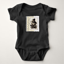 Metalfant Metal Baby Bodysuit - zwart