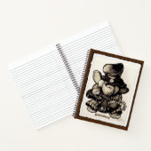 Metalfant Metal Wilbur Spiral Notebook Notitieboek (Binnen)