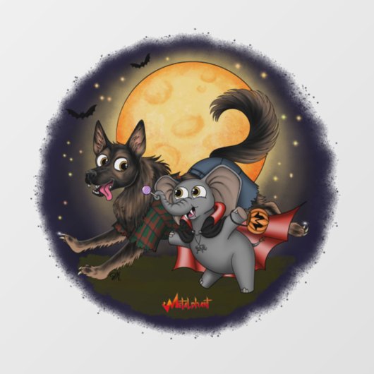 Metalfant Metalvrienden Window Cling Raamsticker (Vel)