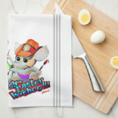 Metalfant Paaskeukenhanddoeken Theedoek (Quarter Fold)