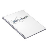 Metalfant pasta-spiral notebook - klein notitieboek (Rechterzijde)