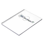 Metalfant pasta-spiral notebook - klein notitieboek (Linkerzijde)